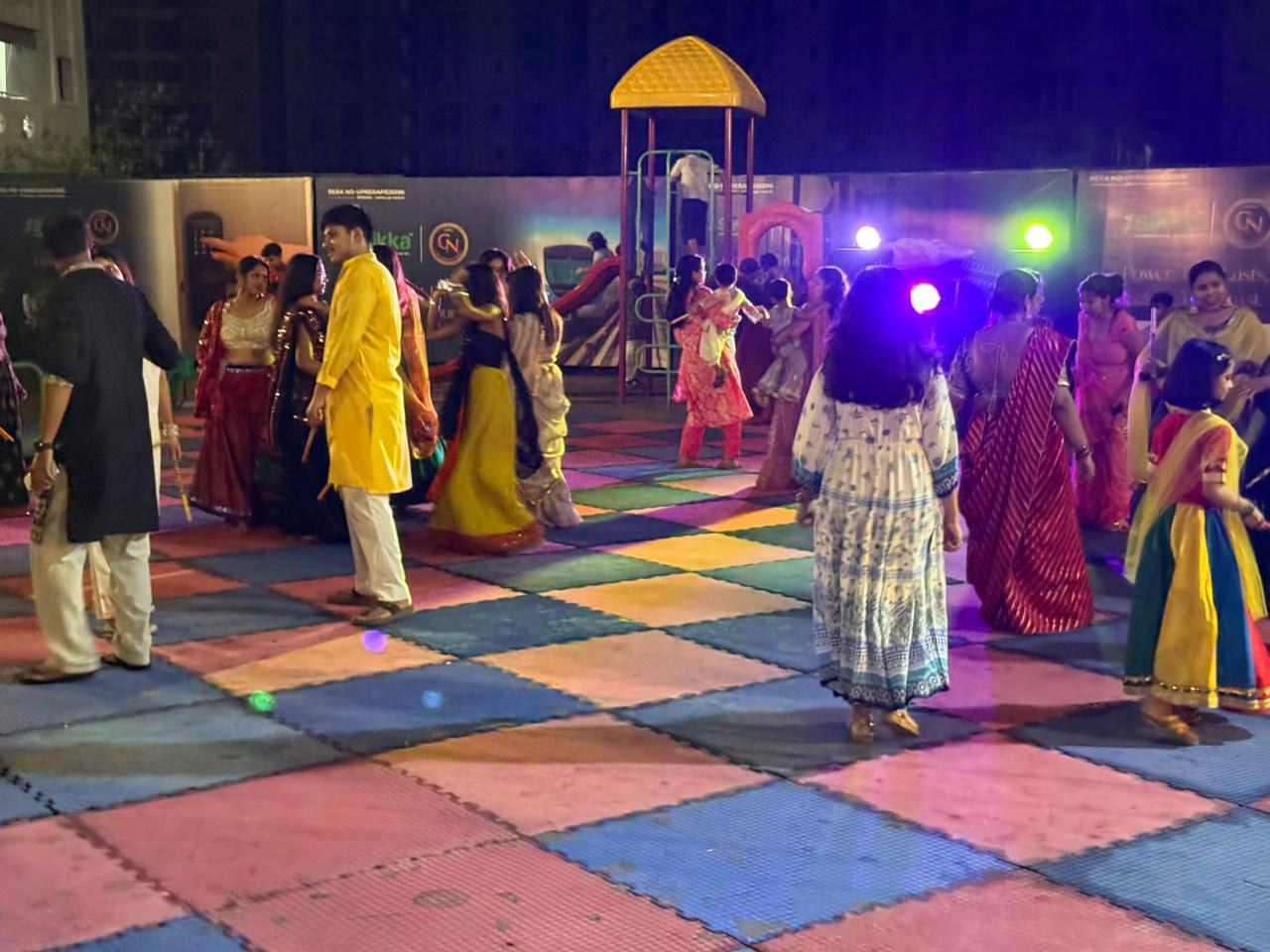 Garba Night at Crown of Noida 1oct2025 2